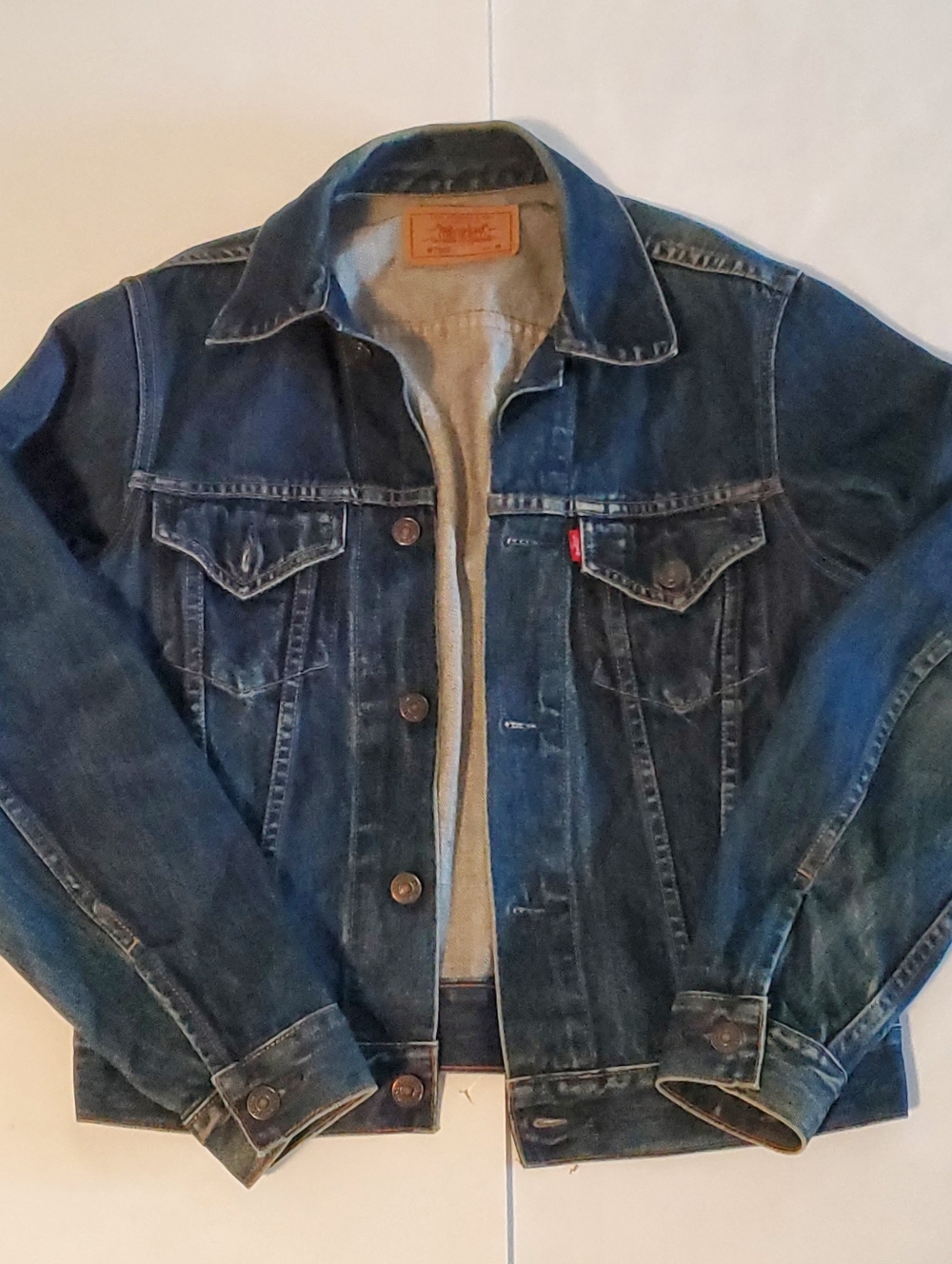Levi's W7505 Denim Jacket Size Medium Made in Japan in 1995 Limited Edition